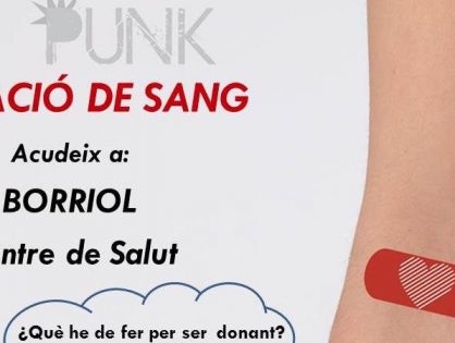 DONACIÓ DE SANG | DIMECRES, 8 D'AGOST