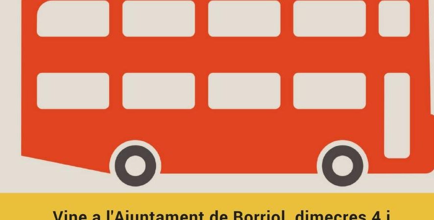 AUTOBÚS DE LA MARXA 2018 (PRIMER CAP DE SETMANA DE MONTALBA)