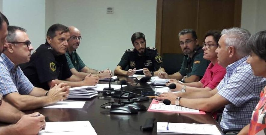 La Junta Local de Seguretat a Borriol se centra en les festes patronals