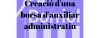 CREACIÓN DE UNA BOLSA DE AUXILIAR ADMINISTRATIVO