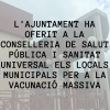 OFRECIMIENTO DE LOS LOCALES MUNICIPALES PARA LA VACUNACIÓN MASIVA