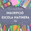 SERVICIO D’ESCOLA MATINERA CURS 2021/2022