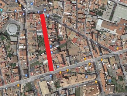 CARRER DEL REI EN JAUME TALLADA PER OBRES