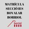 MATRICULA SECCIÓN IES BOVALAR BORRIOL
