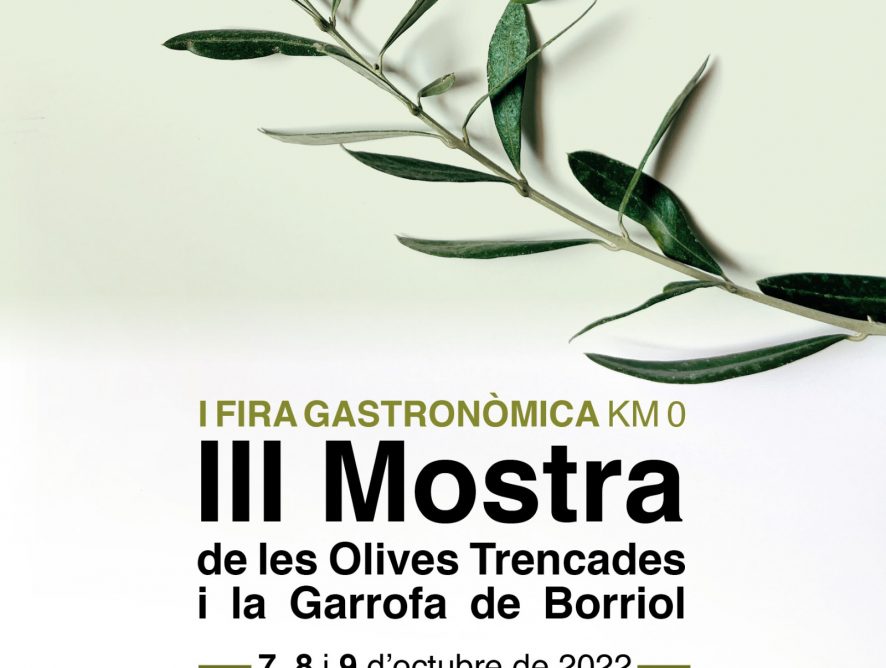 I FIRA GASTRONÒMICA / III MOSTRA DE L'OLIVA TRENCADA I LA GARROFA