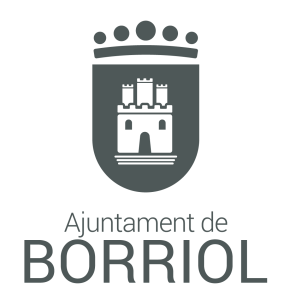 Imagotip Vertical Gris - Ajuntament de Borriol