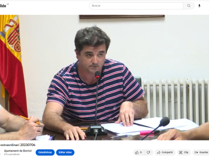 JA POTS VORE AL YOUTUBE REALITZAT EL 6 DE JULIOL/2023