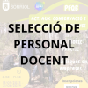 SELECCIÓ DE PERSONAL DOCENT PER AL PFQB