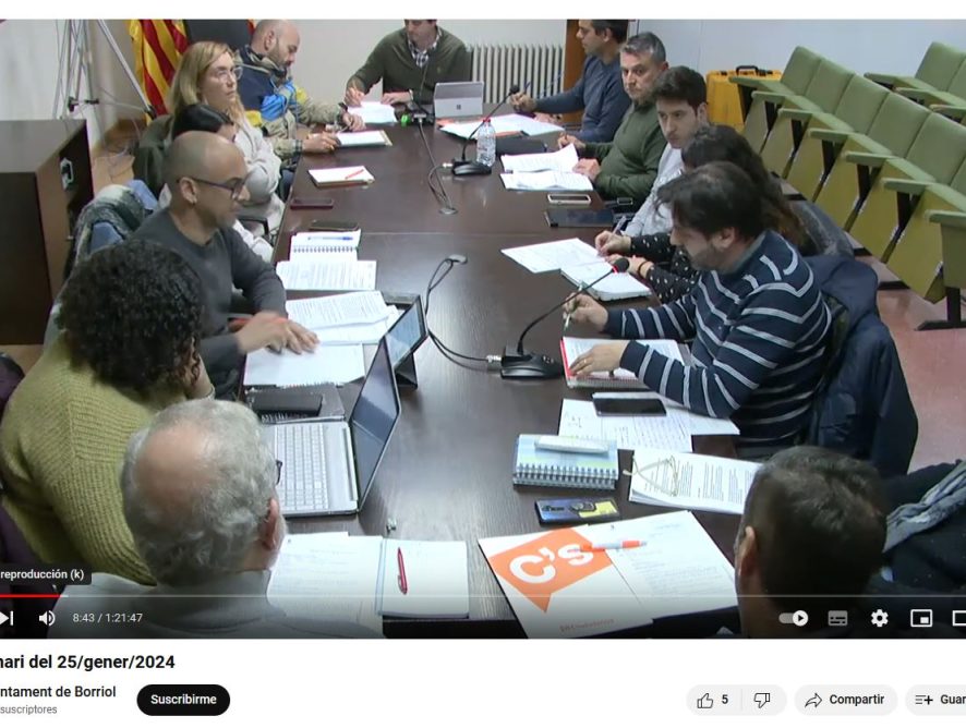CONVOCATÒRIA I ORDRE DEL DIA DEL PLE DE FEBRER/2024