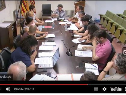 CONVOCATÒRIA I ORDRE DEL DIA DEL PLE DE JUNY/2024