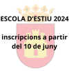INSCRIPCIÓN ESCUELA DE VERANO 2024