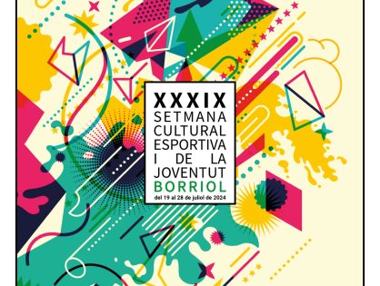 XXXIX SETMANA CULTURAL, ESPORTIVA I DE LA JOVENTUT