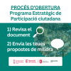 EL AYUNTAMIENTO ABRE EL PROCESO DE PARTICIPACIÓN CIUDADANA PARA EL PROGRAMA ESTRATÉGICO DE PARTICIPACIÓN CIUDADANA