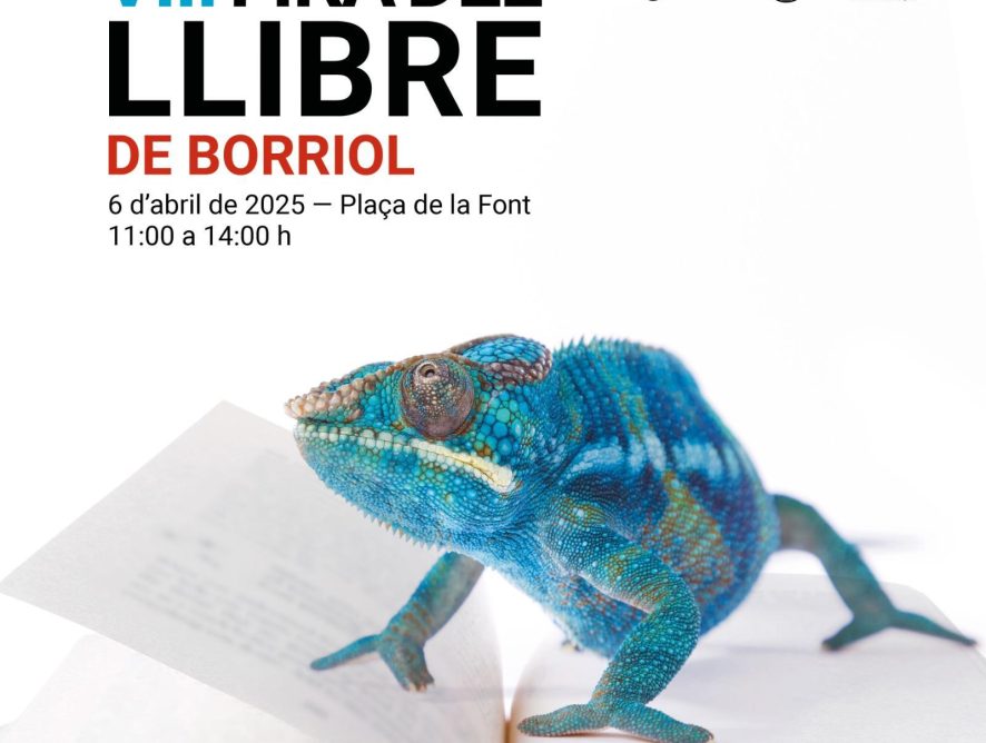 BORRIOL ACOLLIRÀ LA VIII FIRA DEL LLIBRE EL PRÒXIM 6 D’ABRIL