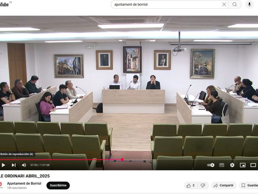 PLE ORDINARI DE 24 D’ABRIL AL YOUTUBE