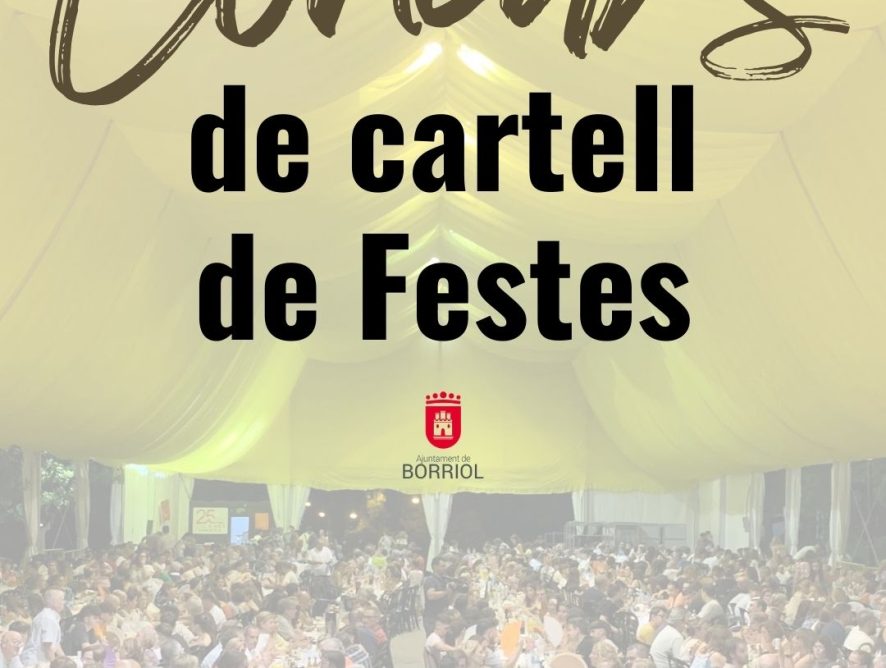 CONVOCATÒRIA CONCURS DE CARTELLS DE LES FESTES PATRONALS 2025
