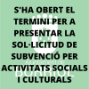 CONVOCATORIA PARA LA CONCESIÓN DE SUBVENCIONES EN MATERIA SOCIAL Y CULTURAL PARA EL 2025