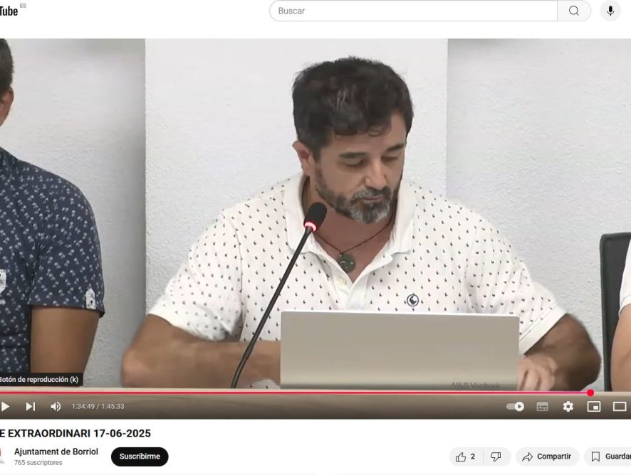 PLE EXTRAORDINARI DE 17 DE JUNY AL YOUTUBE