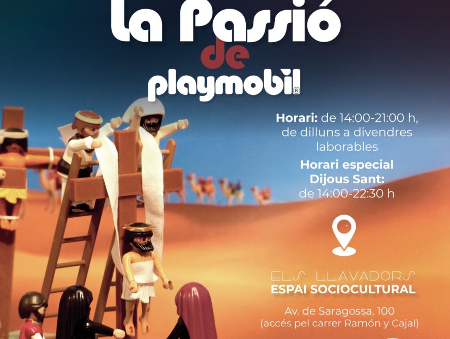 LA PASSIÓ DE PLAYMOBIL ARRIBA A BORRIOL