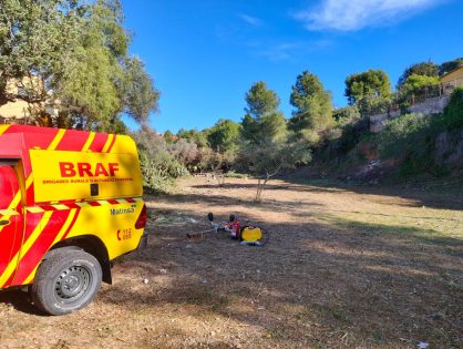BORRIOL REFUERZA SU CINTURÓN DE SEGURIDAD FORESTAL CON NUEVAS ACTUACIONES DE PREVENCIÓN DE INCENDIOS.