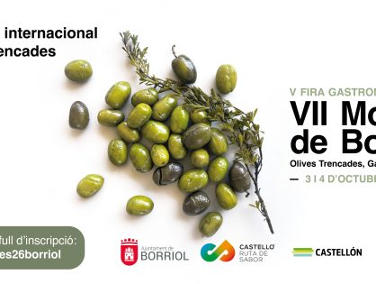 V Concurs Internacional d’Olives Trencades de Borriol (2026)